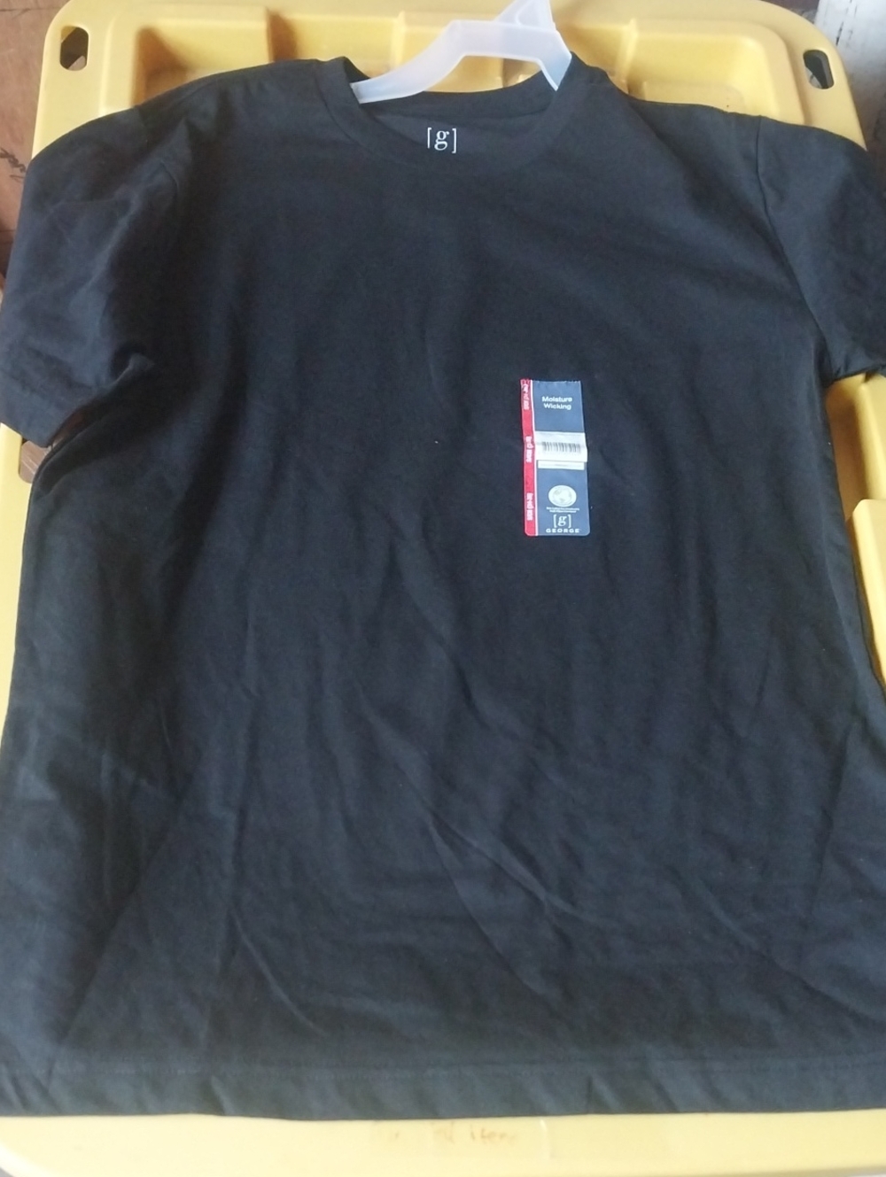 George Black Short-Sleeve Crew Neck T-Shirt
